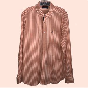 Nautica Men’s Orange Button-down
